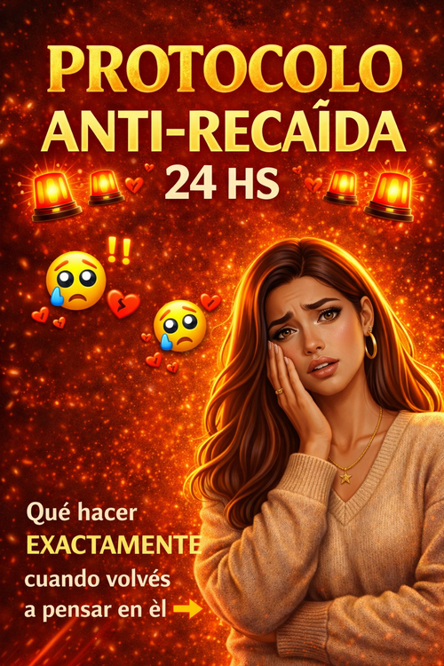 "Esto hice para dejar de pensar en el en 7 DIAS " Combo Sanador 3x1